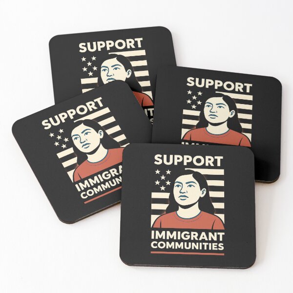 Item preview, Support Immigrant Communities designed and sold by artedeleon2024.