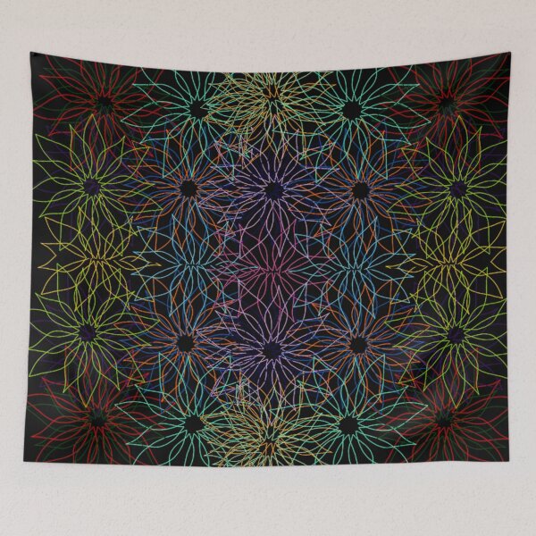 Item preview, Spikes Floral Background designed and sold by lezell.
