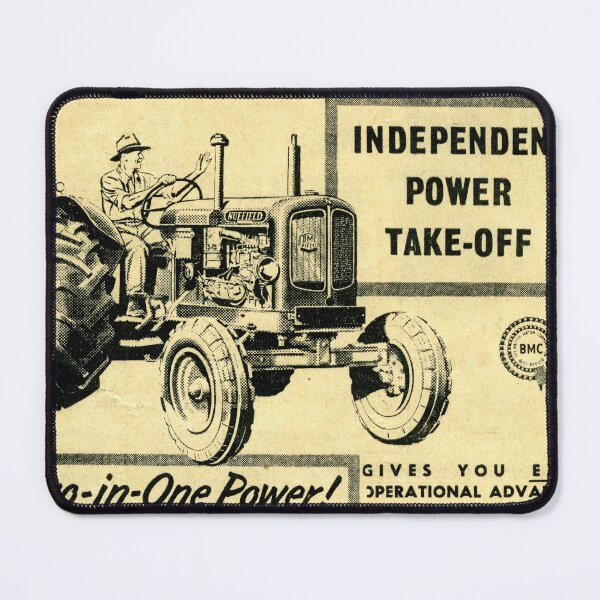 Item preview, Retro Nuffield Tractor Ad - 1950s Farm Art designed and sold by taspaul.