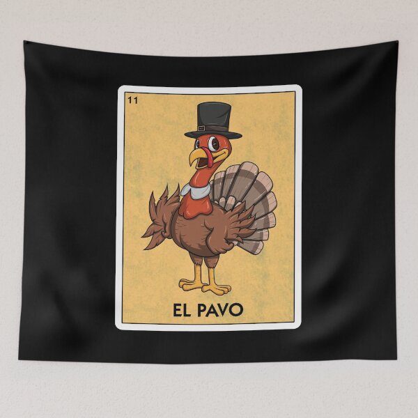 Item preview, El Pavo – Funny Turkey Lotería Card | Mexican Thanksgiving Shirt / Sticker designed and sold by PNGShop.