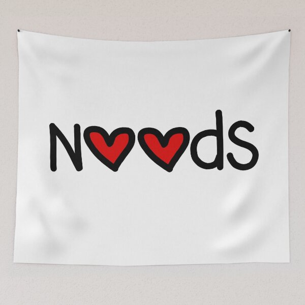 Item preview, Noods Love Hearts  designed and sold by Memes N Lore .
