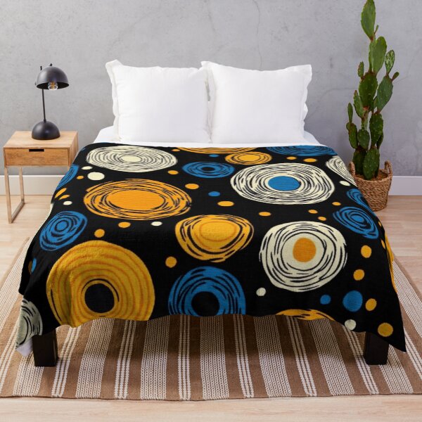 Item preview, African Print Circles – Bold Tribal Pattern Design designed and sold by Myra365Art.