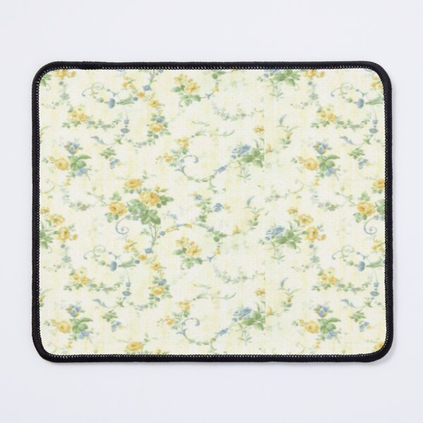 Item preview, Yellow floral pattern designed and sold by Pixiedrop.