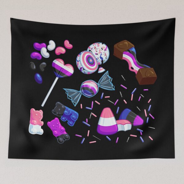 Item preview, Genderfluid Candies designed and sold by Artimanx.