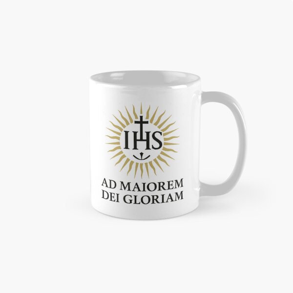 Item preview, Ad Maiorem Dei Gloriam – Radiant Jesuit Emblem designed and sold by ApologeticaCatolica.org.