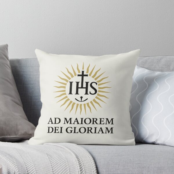 Item preview, Ad Maiorem Dei Gloriam – Radiant Jesuit Emblem designed and sold by ApologeticaCatolica.org.