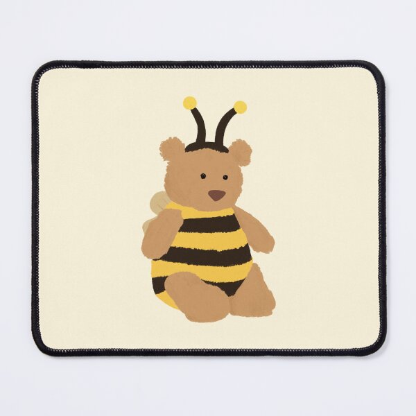 Item preview, Cute Bumblebee Teddy Bear Plushie designed and sold by adriekins.