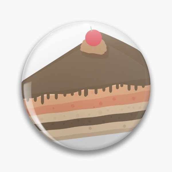 Item preview, Slice Of Chocolate Cake designed and sold by DJAMALK.