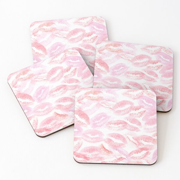Item preview, kiss mark background designed and sold by AlannahRich.