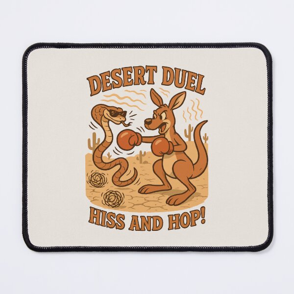 Item preview, Desert Duel: Hiss and Hop Showdown designed and sold by WildlifeInc.