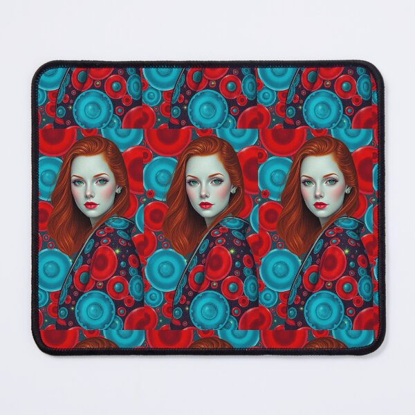 Item preview, Blue and red Blood kimono girl designed and sold by Poppy Inc.