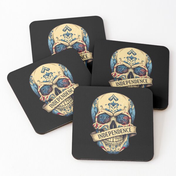 Item preview, American Skull Independence Day Style designed and sold by TheSkullRoom.