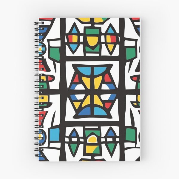 Item preview, African Ndebele Geometric Pattern designed and sold by Myra365Art.