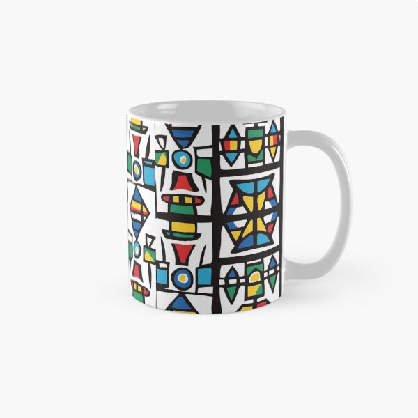 Item preview, African Ndebele Geometric Pattern designed and sold by Myra365Art.
