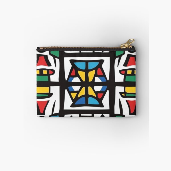 Item preview, African Ndebele Geometric Pattern designed and sold by Myra365Art.