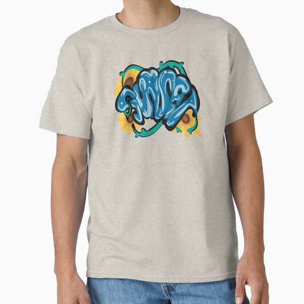 Item preview, Bright Graffiti “Shine” Design – Artistic Expression with Sunflowers designed and sold by Kloovy.