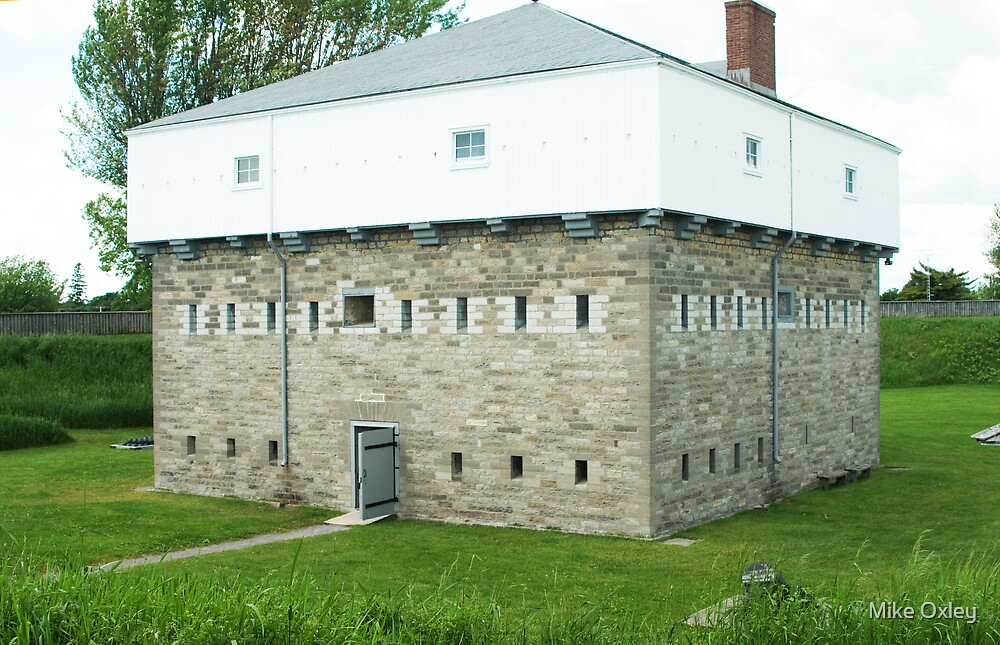 "The Blockhouse, Fort Wellington, Prescott, Ontario" by Mike Oxley