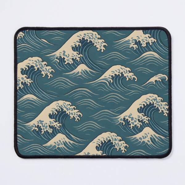 Item preview, Traditional Japanese Wave Pattern – Great Sea Style designed and sold by worraset.