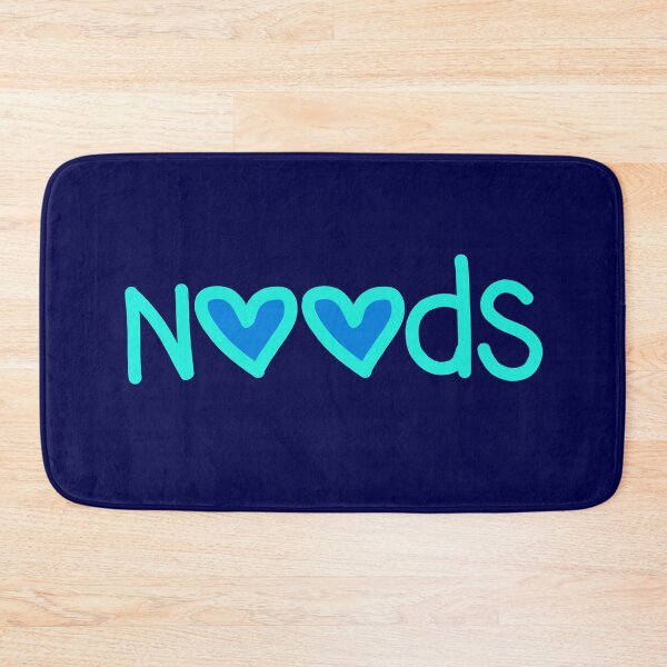Item preview, Noods in Turquoise Love Hearts  designed and sold by Memes N Lore .
