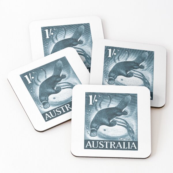 Item preview, 1959 Australia Platypus Postage Stamp designed and sold by retrographics.
