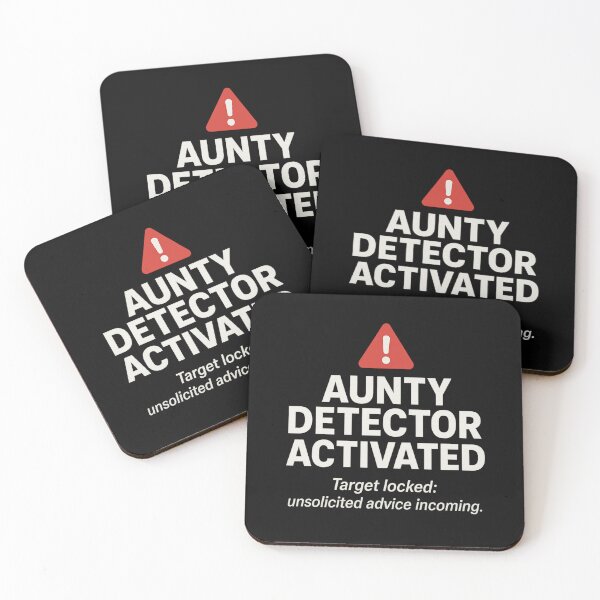 Item preview, aunty detector activated designed and sold by malufromhtown.
