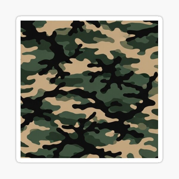 Item preview, Cool Green, Tan, Black Camo designed and sold by Jwise0725.