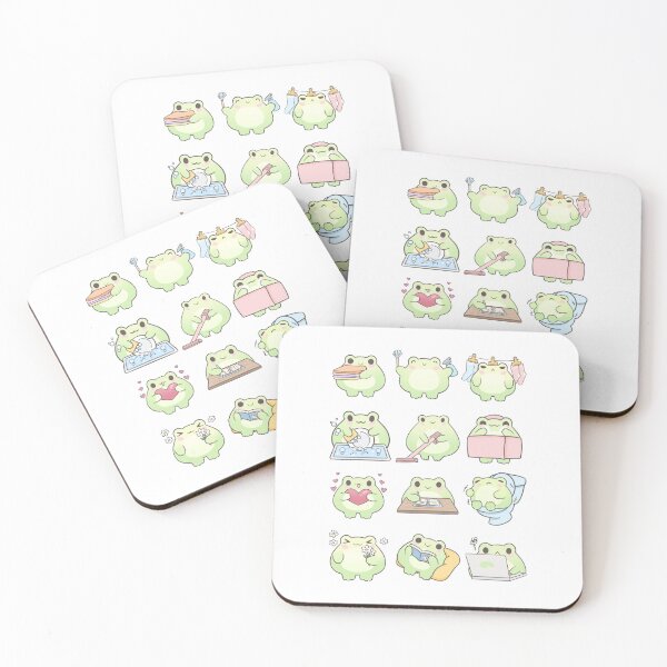 Item preview, Cute Frog designed and sold by MirasolCyShop.