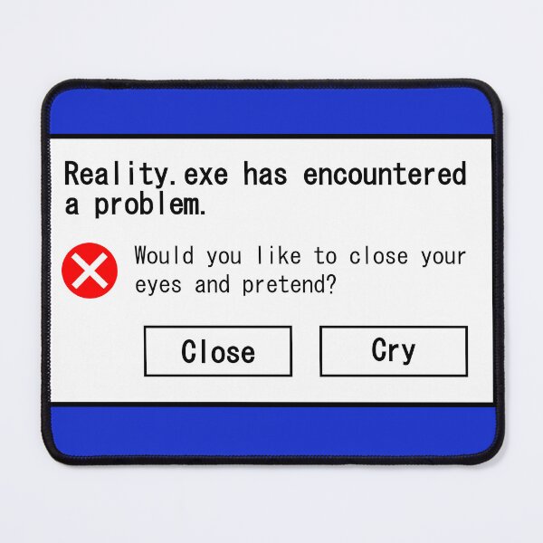 Item preview, Error: Reality not found designed and sold by Superpillow33.