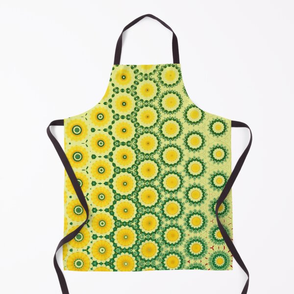 Item preview, Lemon Yellow and Green Circle Pattern designed and sold by DaisyDivine.