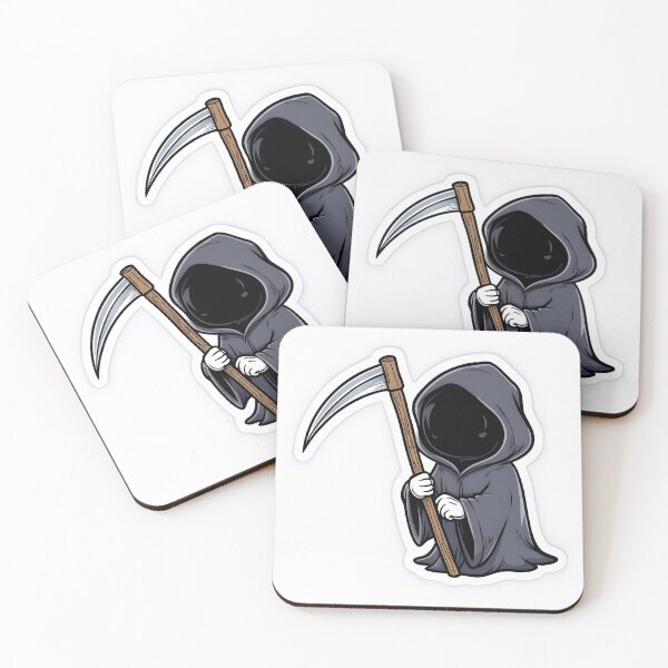 Item preview, Grim reaper designed and sold by asleepnfalling.
