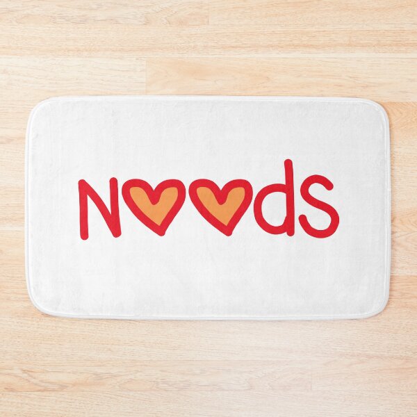 Item preview, Noods in Red Love Hearts  designed and sold by Memes N Lore .