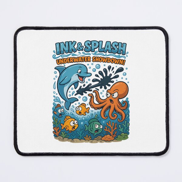 Item preview, Ink & Splash: Underwater Showdown designed and sold by WildlifeInc.