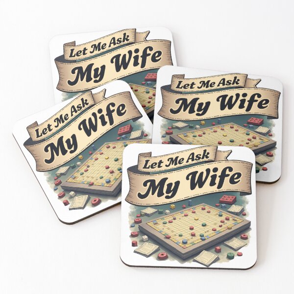 Item preview, Let Me Ask My Wife Before I Join Game Night designed and sold by KOTLVortex.