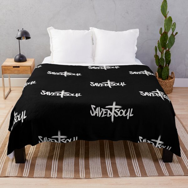 Item preview, Saved Soul Cross Christian Urban Graffiti Streetwear designed and sold by BeansHotTees.
