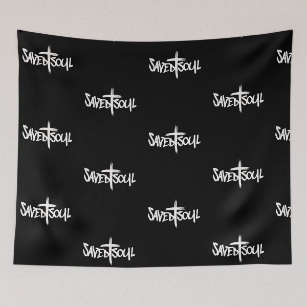 Item preview, Saved Soul Cross Christian Urban Graffiti Streetwear designed and sold by BeansHotTees.