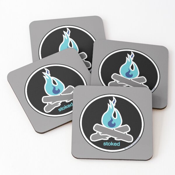 Item preview, Stoked, Clear Blue Flame designed and sold by CraneCreek.