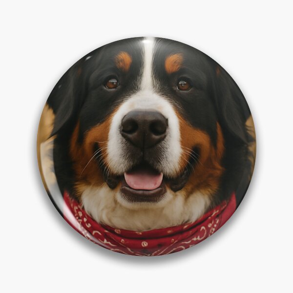 Item preview, John Denver Berner designed and sold by TrekkingTails.