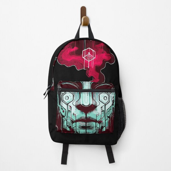 Item preview, Cyber Ritual Mask – Digital Spirit Face Art in Techno Glitch Style designed and sold by SeoulInkSoul.