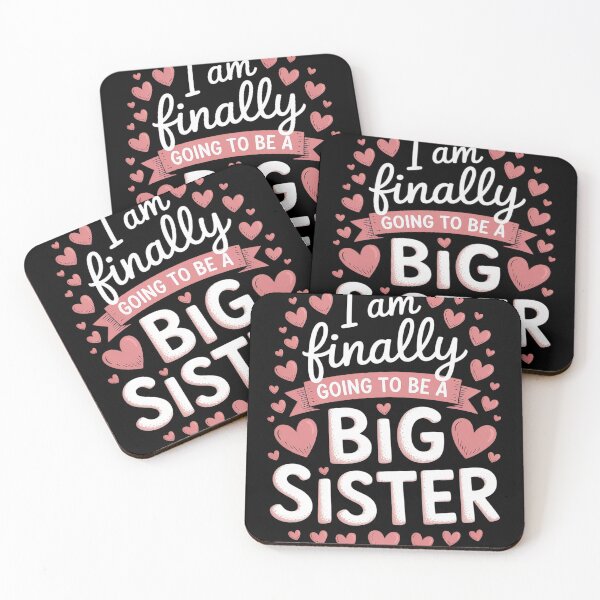 Item preview, Big Sister To Be I'm Finally Going To Be A Big Sister designed and sold by MAKOPOKOShop.