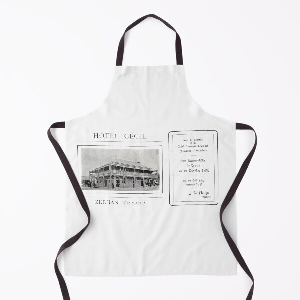 Item preview, Historic Tasmania. Hotel Cecil Zeehan 1900s designed and sold by taspaul.