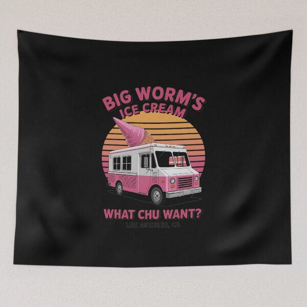 Item preview, Big Worm's Ice Cream What Chu Want Ice Cream Lover designed and sold by MAKOPOKOShop.