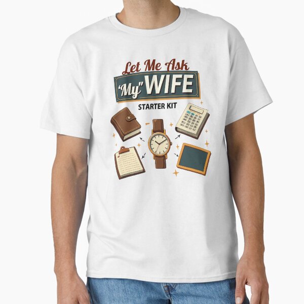 Item preview, Let Me Ask My Wife, I’m a Frugal Husband designed and sold by KOTLVortex.