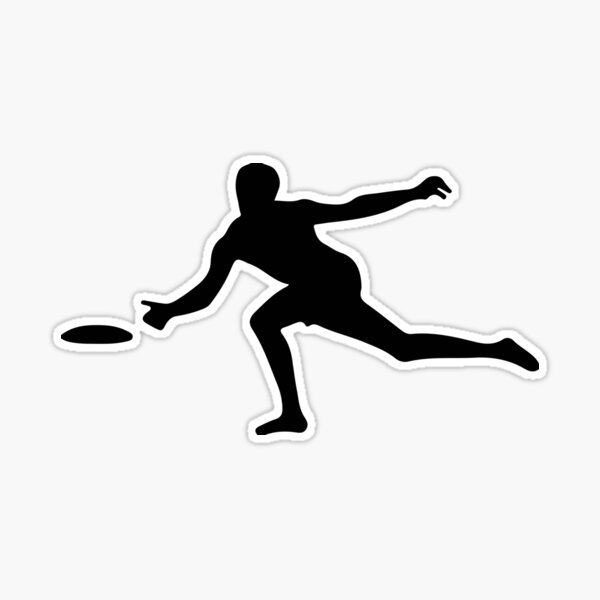 Frisbee Silhouette Ultimate , Frisbee Silhouette transparent background PNG  clipart