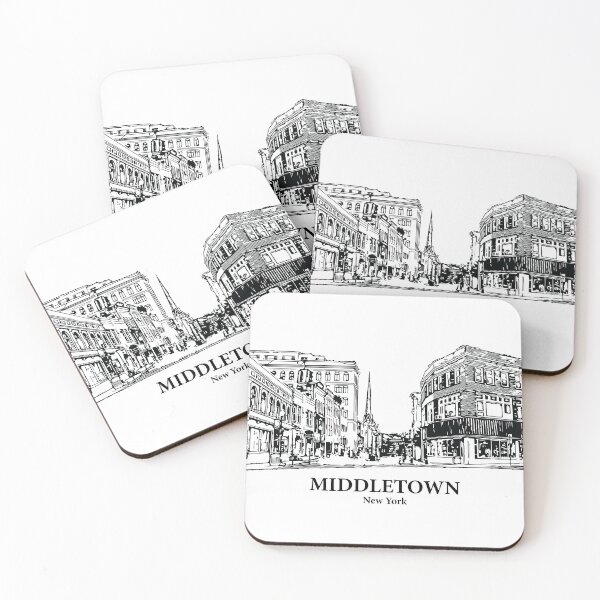 Item preview, Middletown - New York designed and sold by Lakeric Cityscapes.