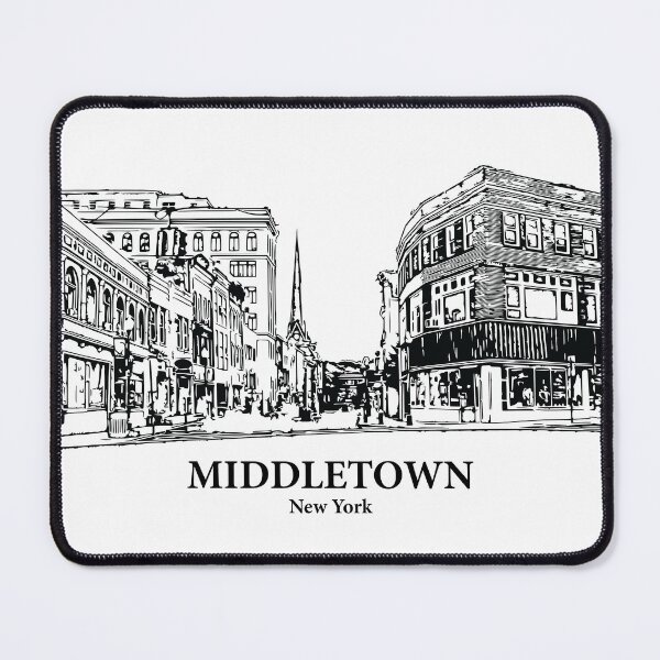 Item preview, Middletown - New York designed and sold by Lakeric Cityscapes.