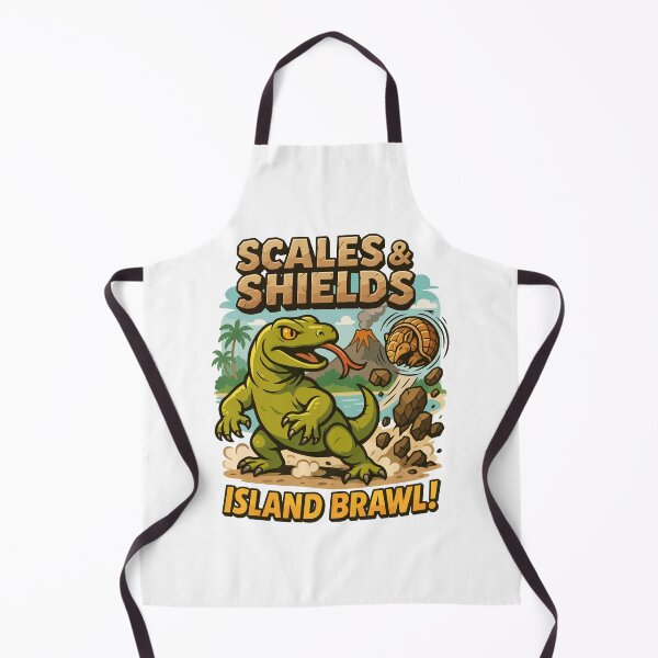 Item preview, Scales & Shields – Komodo Dragon vs Armadillo Island Clash designed and sold by WildlifeInc.