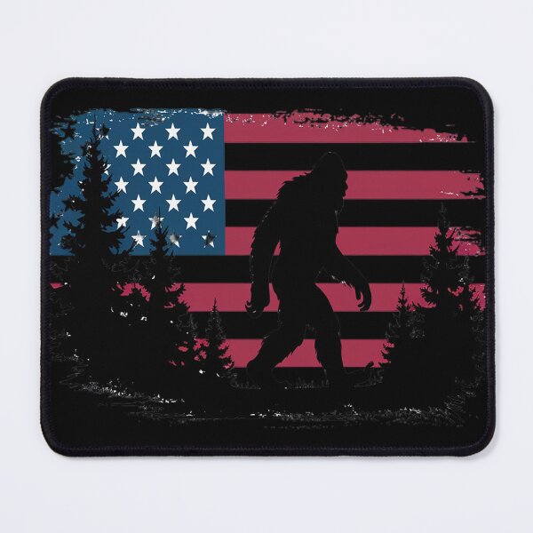 Item preview, Bigfoot 4th Of July American USA Flag (1) designed and sold by MAKOPOKOShop.