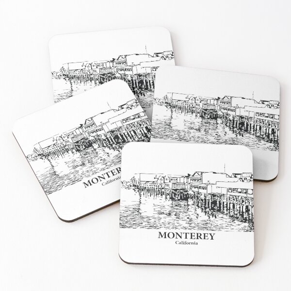 Item preview, Monterey - California designed and sold by Lakeric Cityscapes.