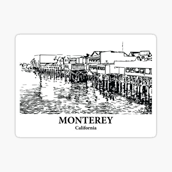 Item preview, Monterey - California designed and sold by Lakeric.