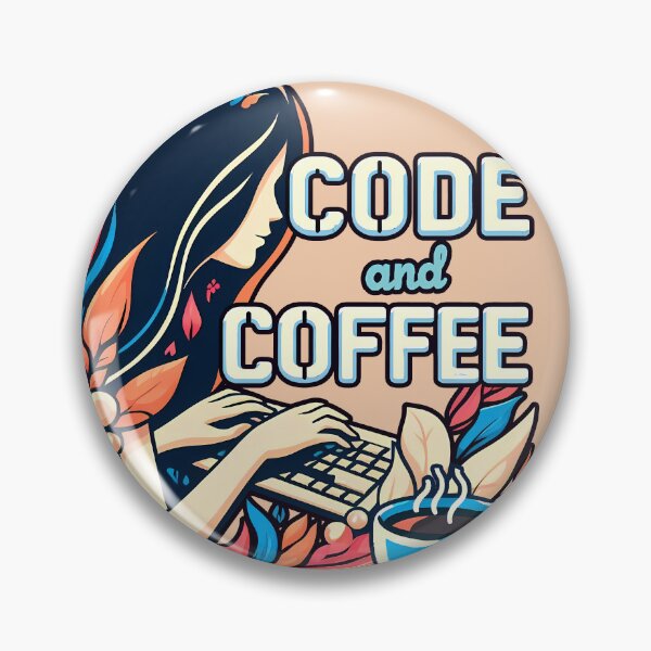 Item preview, Code and Coffee, typography designed and sold by maxmaj.